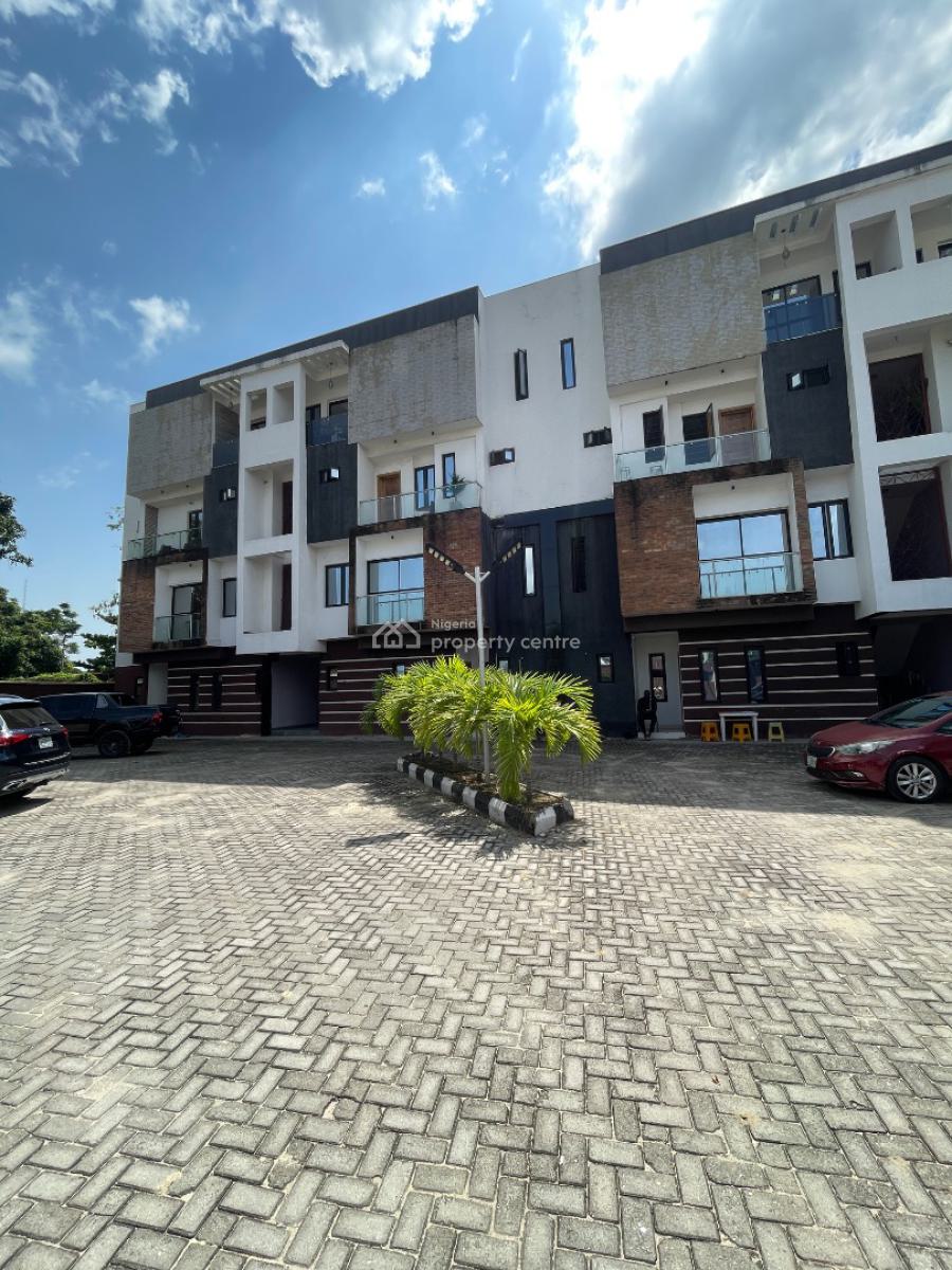 4 Bedroom Terrace Duplex with Bq with Central Swimming Pool, Awolowo Road, Ikoyi, Lagos, Terraced Duplex for Sale