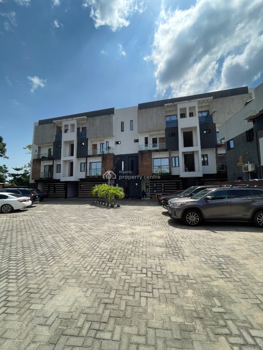 4 Bedroom Terrace Duplex with Bq with Central Swimming Pool, Awolowo Road, Ikoyi, Lagos, Terraced Duplex for Sale