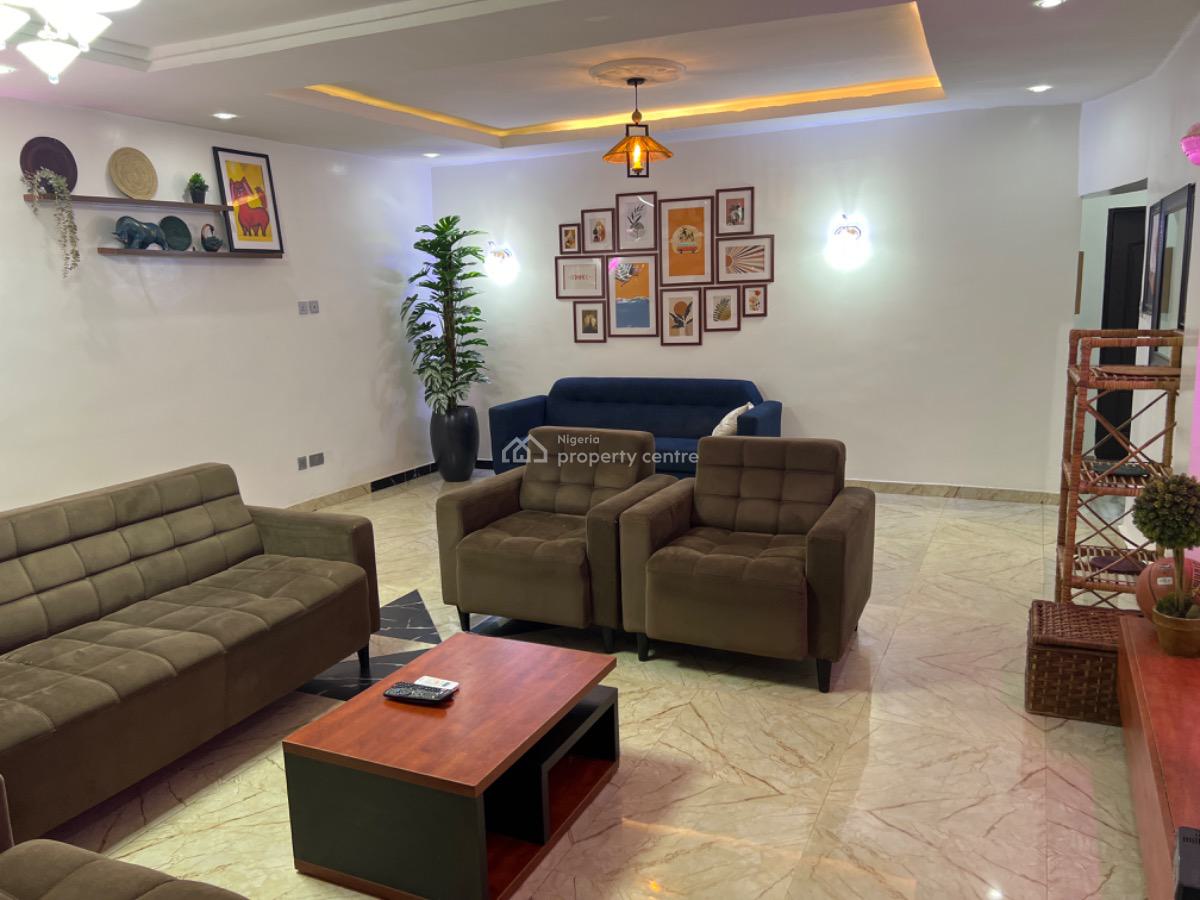 Fully Furnished 2 Bedroom Apartment, Femi Gbajabiamila Crescent, Jahi, Abuja, Flat / Apartment for Rent