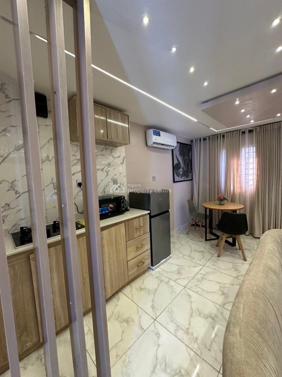 Brand New Smart Luxury  1bedroom Maisonette Apartment with Water-, Lekki Phase 1, Lekki, Lagos, Flat / Apartment Short Let