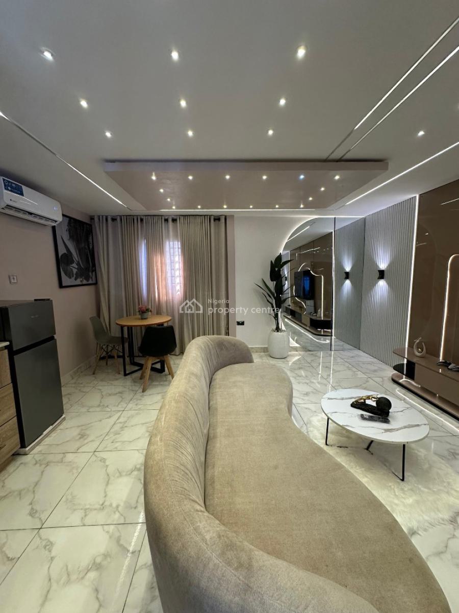 Brand New Smart Luxury  1bedroom Maisonette Apartment with Water-, Lekki Phase 1, Lekki, Lagos, Flat / Apartment Short Let