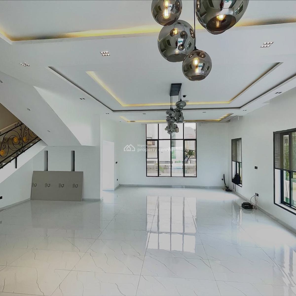 6bedroom Duplex with Swimming Pool, Elevator, Cinema, Rooftop, 2bq, Northern Foreshore Chevron, Lekki, Lagos, Detached Duplex for Sale