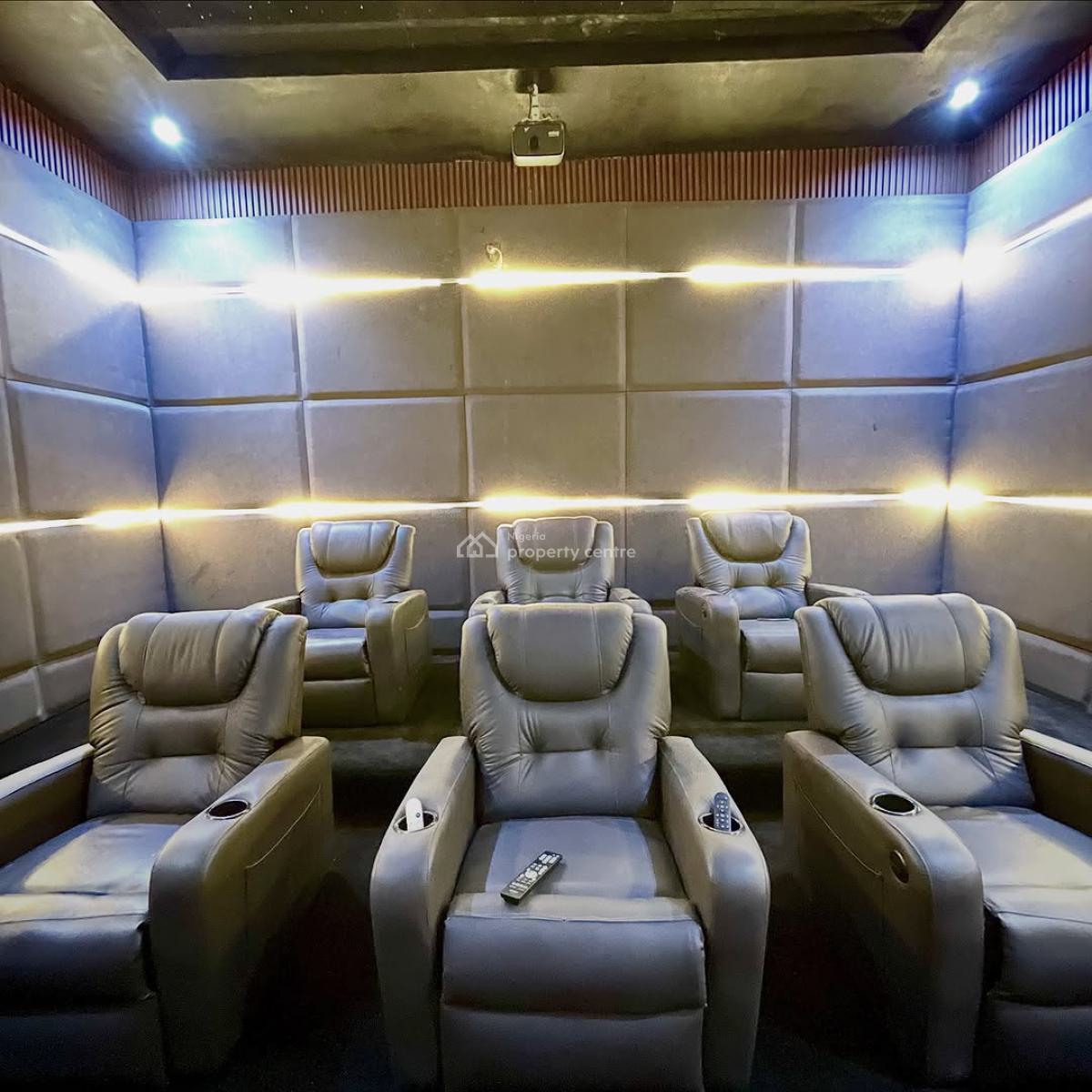 6bedroom Duplex with Swimming Pool, Elevator, Cinema, Rooftop, 2bq, Northern Foreshore Chevron, Lekki, Lagos, Detached Duplex for Sale