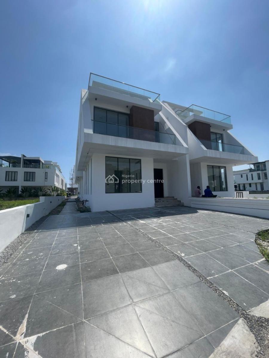 Beautifully Carved Luxury 5 Bedroom Detached Home with Swimming Pool, Cinema, Ikate, Lekki, Lagos, Semi-detached Duplex for Sale
