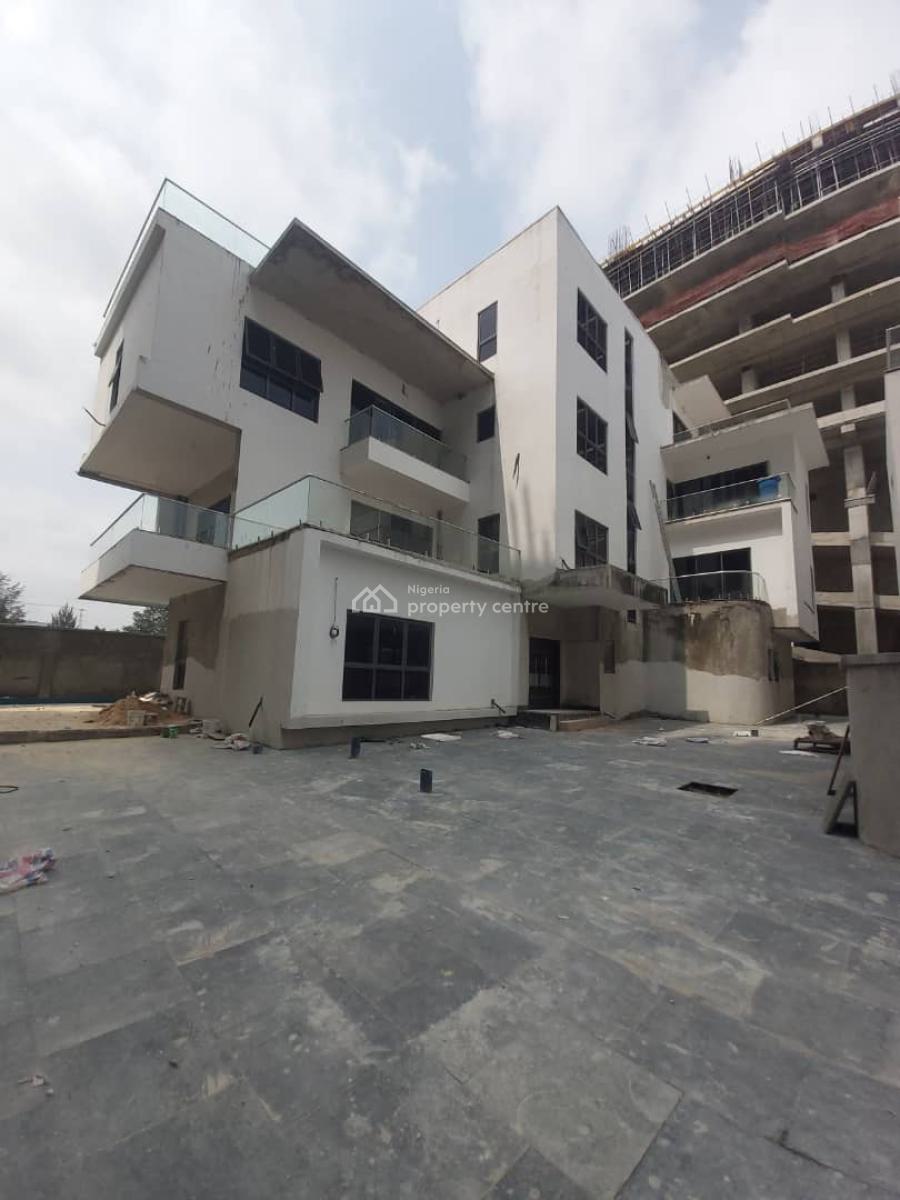 Waterview Fully Automated Enthra 5bedroom fully Detached Duplex, Cinema -home Office  -gym -swimming Pool  -central Ac  -elevator, Banana Island, Ikoyi, Lagos, Detached Duplex for Sale