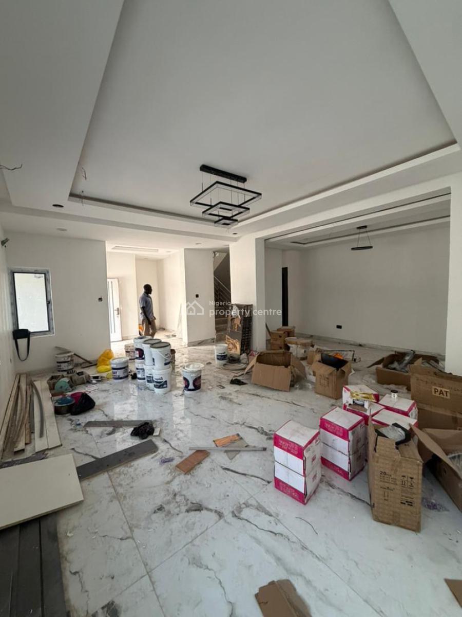 Newly Built 4bedroom Tarrece Duplex with Bq, Lifecamp, Life Camp, Abuja, Terraced Duplex for Sale