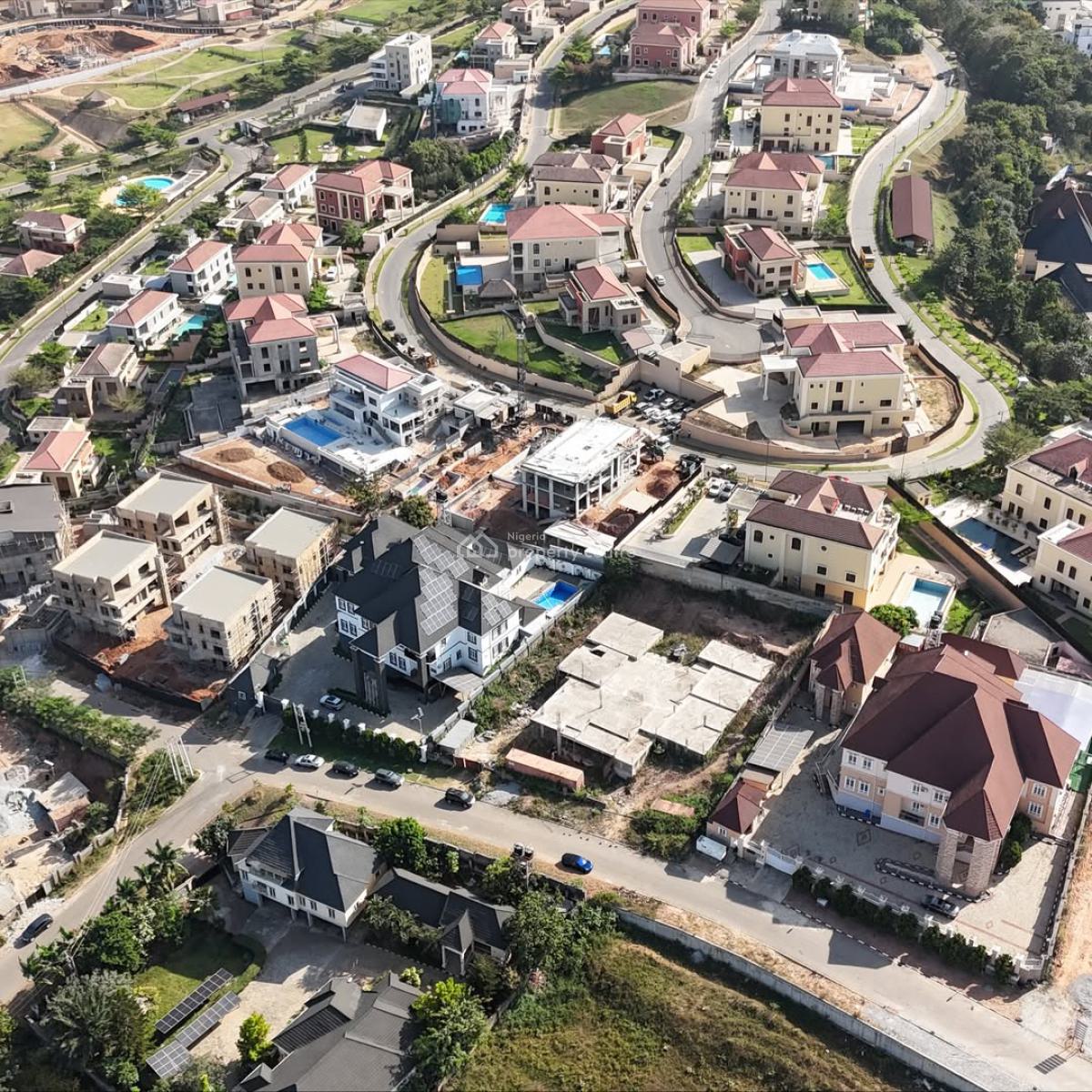 Beautiful 2200 Sqm Residential Plot with an Uncompleted Structures, Asokoro District, Abuja, Residential Land for Sale