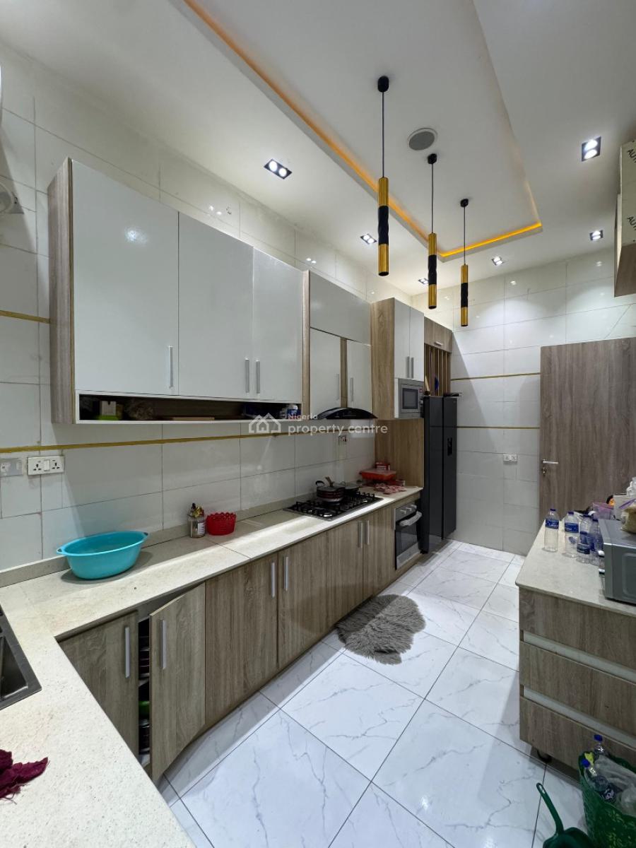 Furnished 4 Bedrooms Terrace Duplex with Bq, Chevron Toll Gate, Lekki, Lagos, Terraced Duplex for Sale