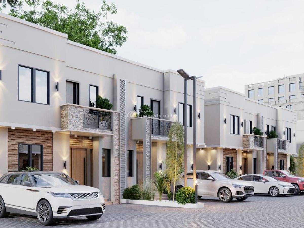 Distress Semi Finished 4 Bedroom Terrace Duplex with Bq, Brains and Hammers Estate, Life Camp, Abuja, Terraced Duplex for Sale