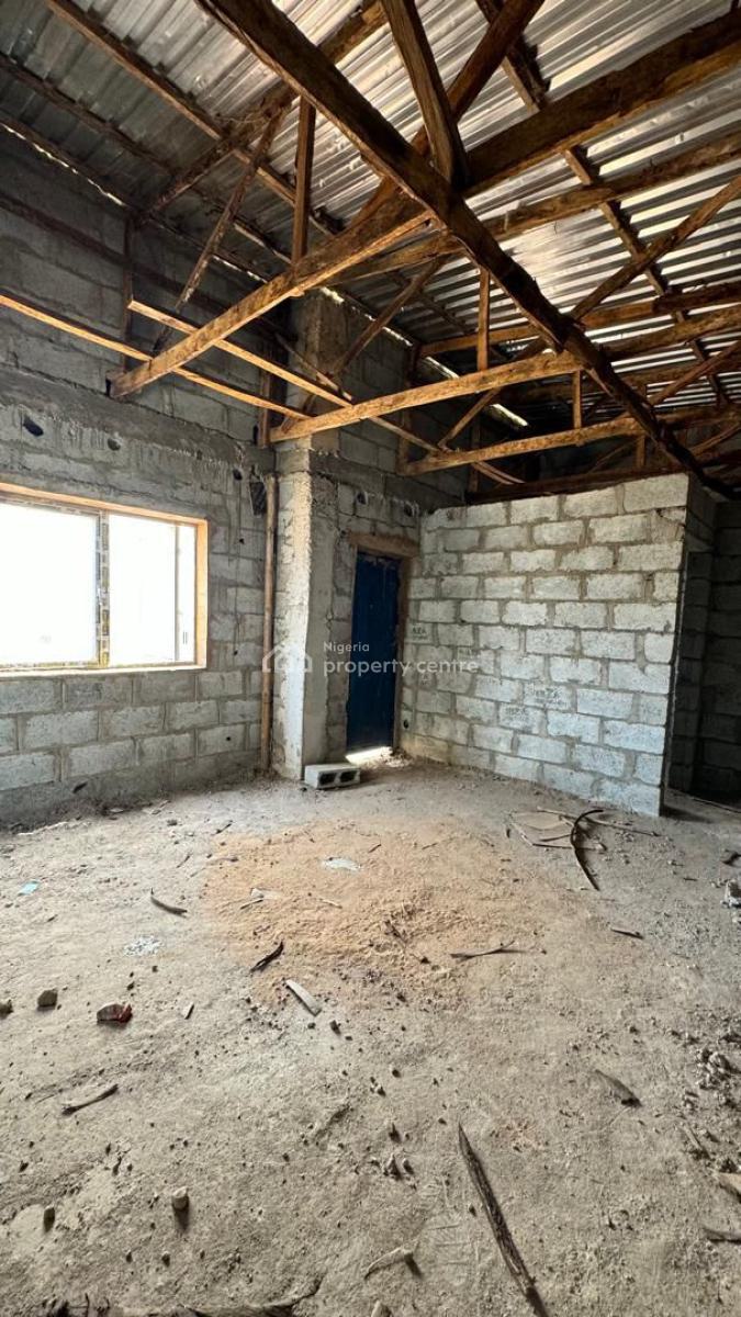 Distress Semi Finished 4 Bedroom Terrace Duplex with Bq, Brains and Hammers Estate, Life Camp, Abuja, Terraced Duplex for Sale