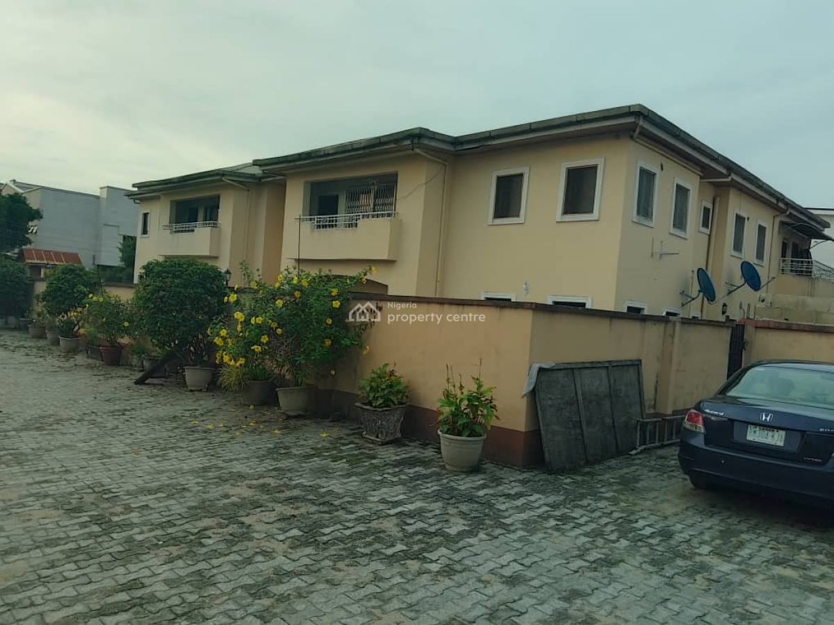 Decent 4 Nos 3 Bedroom Flat Apartment Block, Oscar Etsano Street, Off Cooperative Villas Road, Ajah, Lagos, Block of Flats for Sale