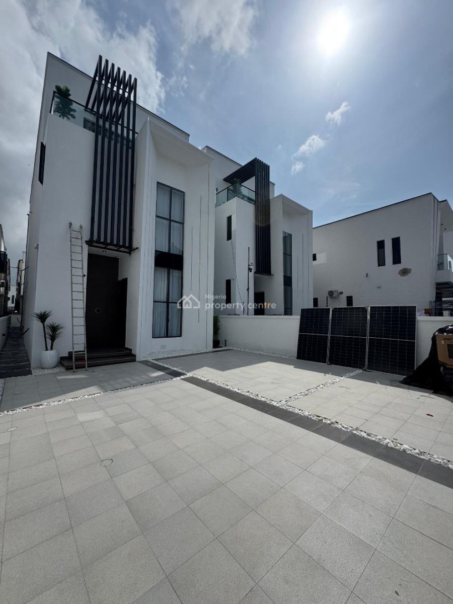 Gigantic 5 Bedroom Detached Duplex with Pool, Cinema, Rooftop and Bq, Chevron Toll Gate, Lekki, Lagos, Detached Duplex for Sale