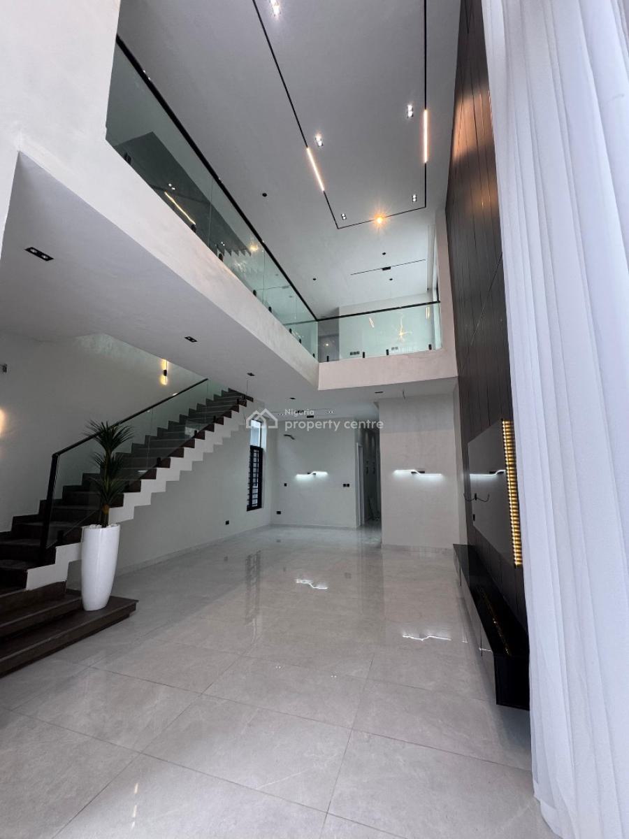 Gigantic 5 Bedroom Detached Duplex with Pool, Cinema, Rooftop and Bq, Chevron Toll Gate, Lekki, Lagos, Detached Duplex for Sale