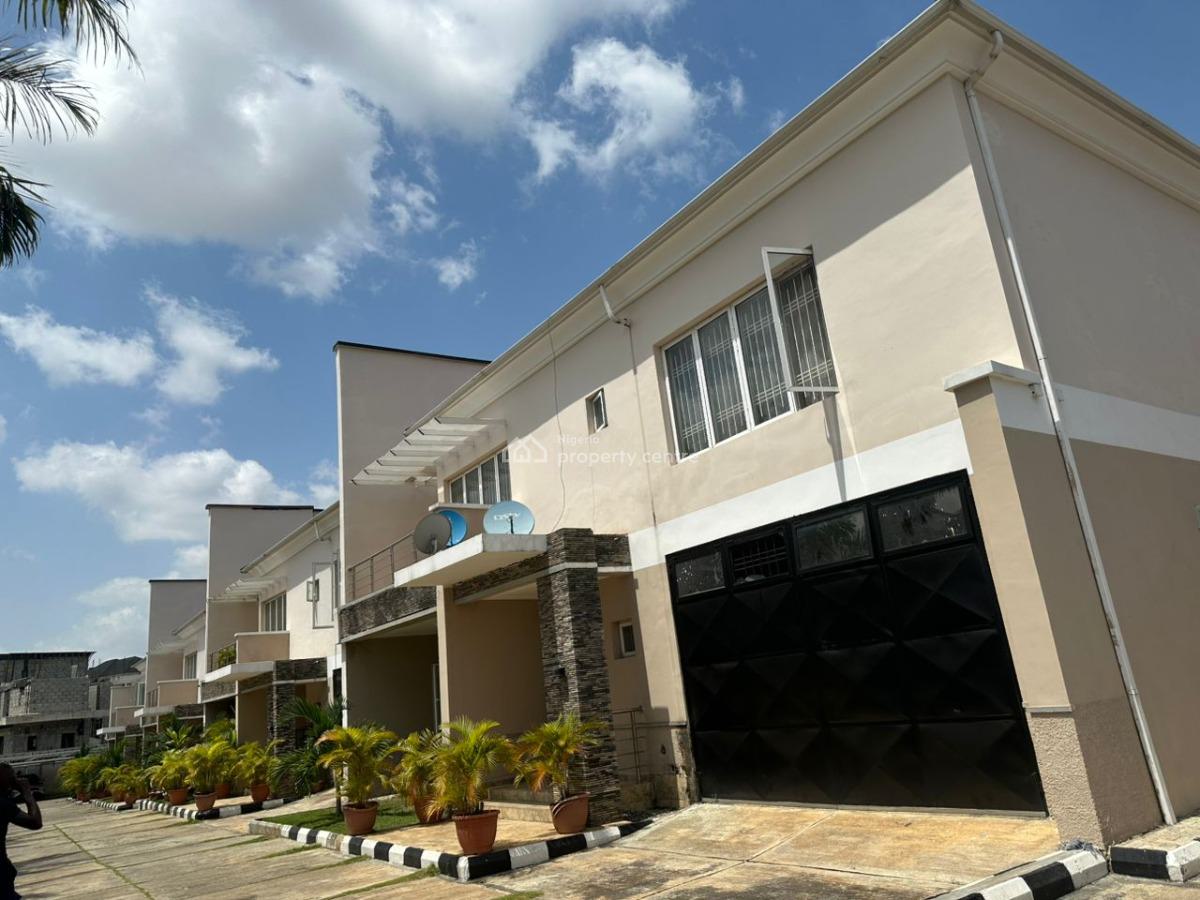 Standard 4 Bedroom Terraced Duplex, Katampe Extension, Katampe, Abuja, Terraced Duplex for Rent