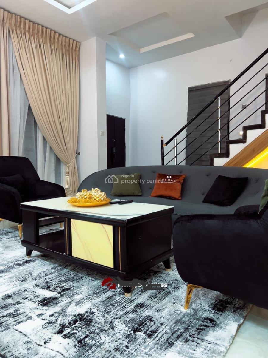 Brand New Luxury 3 Bedroom Self Compound with Bq, Ps5 on Request, Ikota Gra,, Ikota, Lekki, Lagos, House Short Let