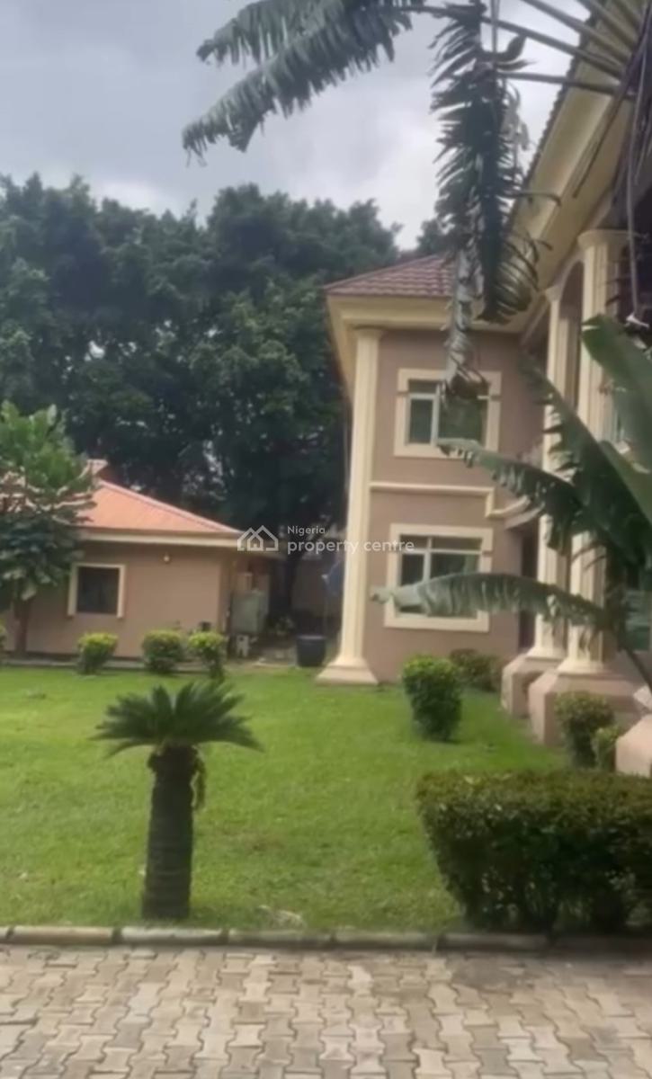 7 Bedroom on Massive 5,370sqm Land, 3 Sitting Rooms, Maitama District, Abuja, Detached Duplex for Sale
