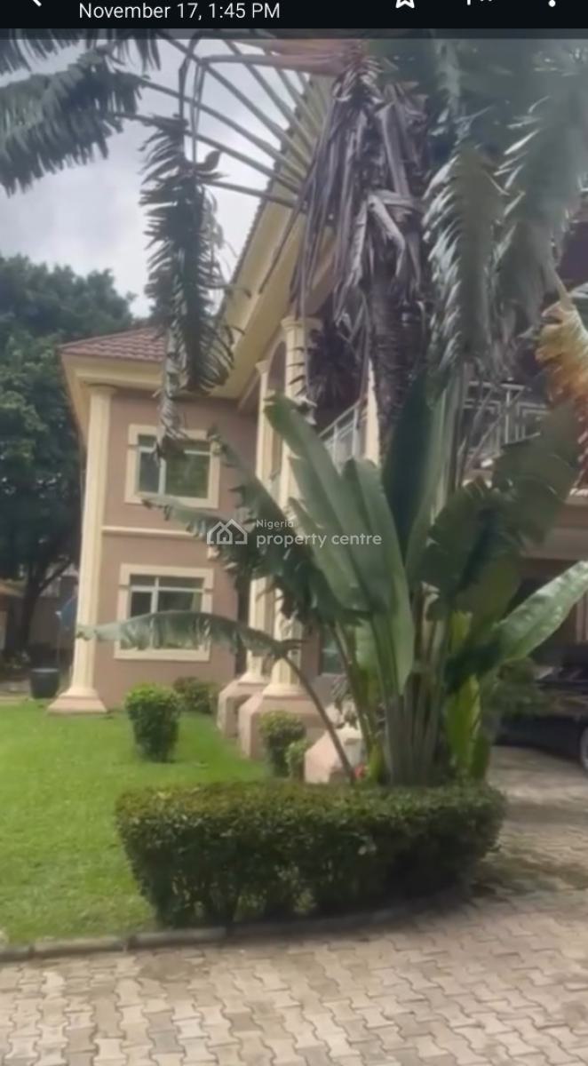 7 Bedroom on Massive 5,370sqm Land, 3 Sitting Rooms, Maitama District, Abuja, Detached Duplex for Sale