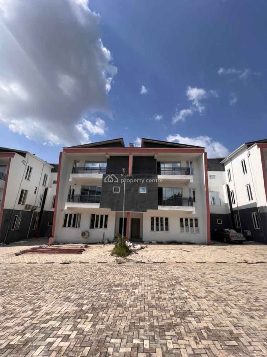 5 Bed Semi Detached Duplex with a Bq and a Spacious Parking Space, Asokoro District, Abuja, Semi-detached Duplex for Rent