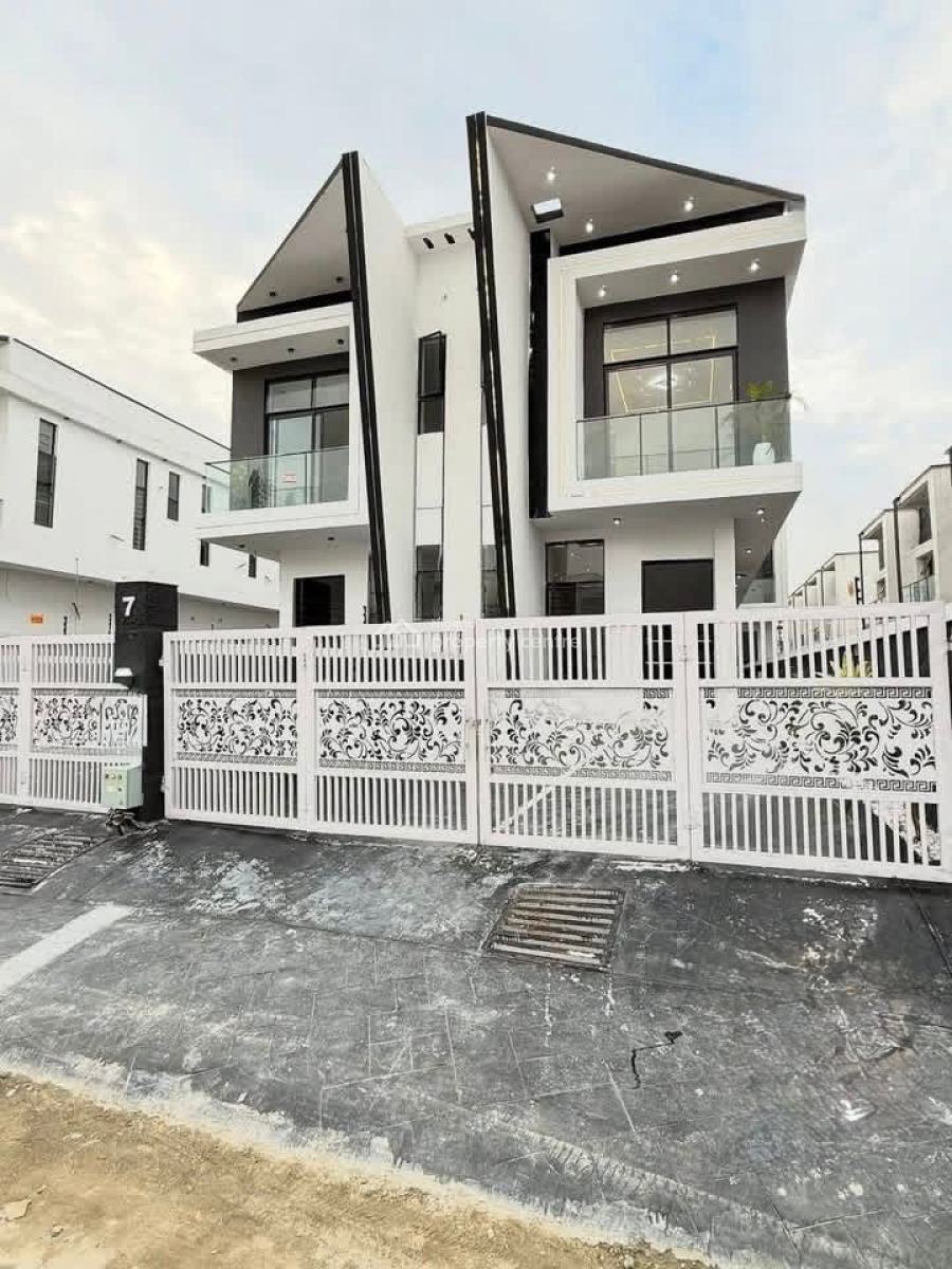 Beautiful Luxurious 4 Bedroom Semi-detached Home with Bq, Ikota, Lekki, Lagos, Semi-detached Duplex for Sale