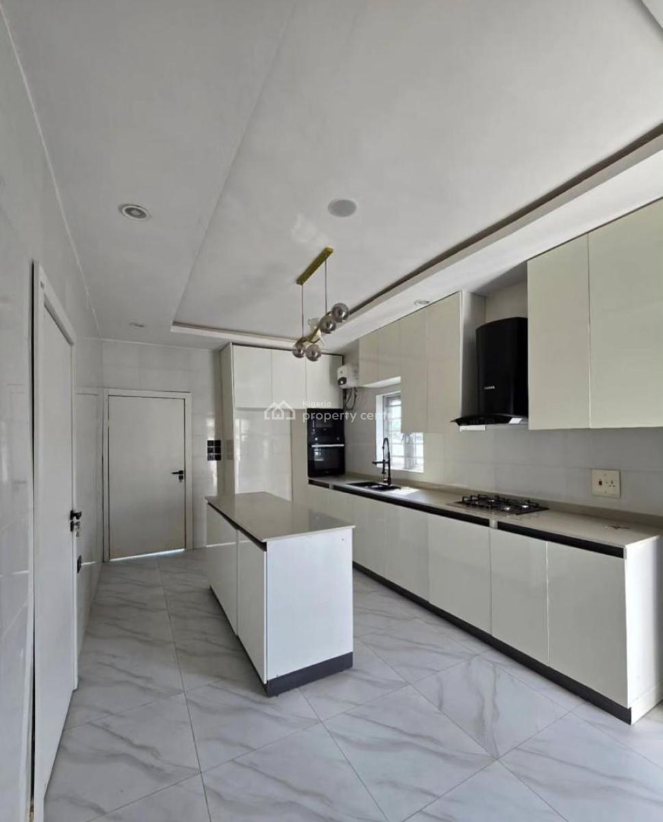 Luxurious 5 Bedroom Fully Detached Duplex with Bq, Security Post, Chevron, Lekki, Lagos, Detached Duplex for Sale