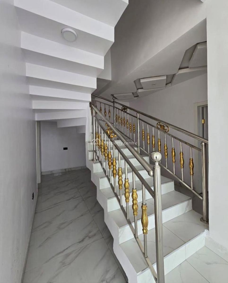 Luxurious 5 Bedroom Fully Detached Duplex with Bq, Security Post, Chevron, Lekki, Lagos, Detached Duplex for Sale