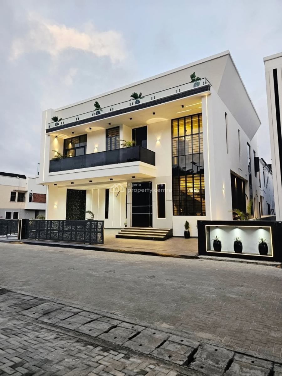5bedroom Duplex with Swimming Pool, Gazebo,, Cinema, Gym, Chevron Toll Gate, Lekki, Lagos, Detached Duplex for Sale