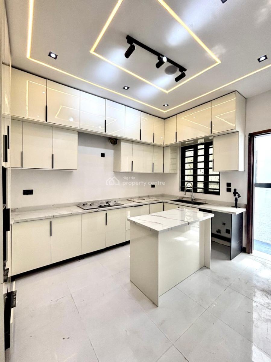 Luxury Contemporary 5 Bedroom Fully Detached Duplex with Bq, Ologolo, Lekki, Lagos, Detached Duplex for Sale