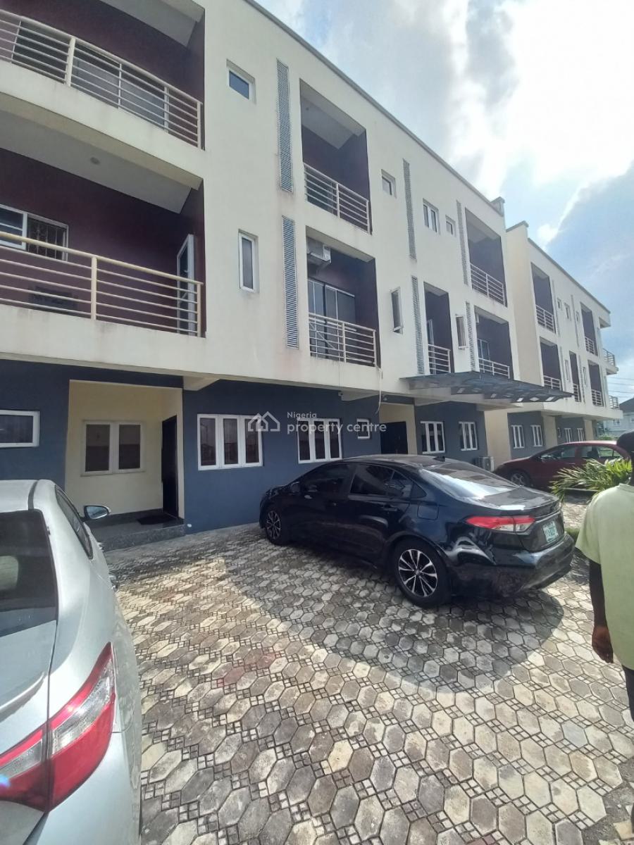 Newly Built 4 Bedroom Terrace Duplex (semi-carcass), Off G.u Akeh Road, Eliozu, Port Harcourt, Rivers, Terraced Duplex for Sale
