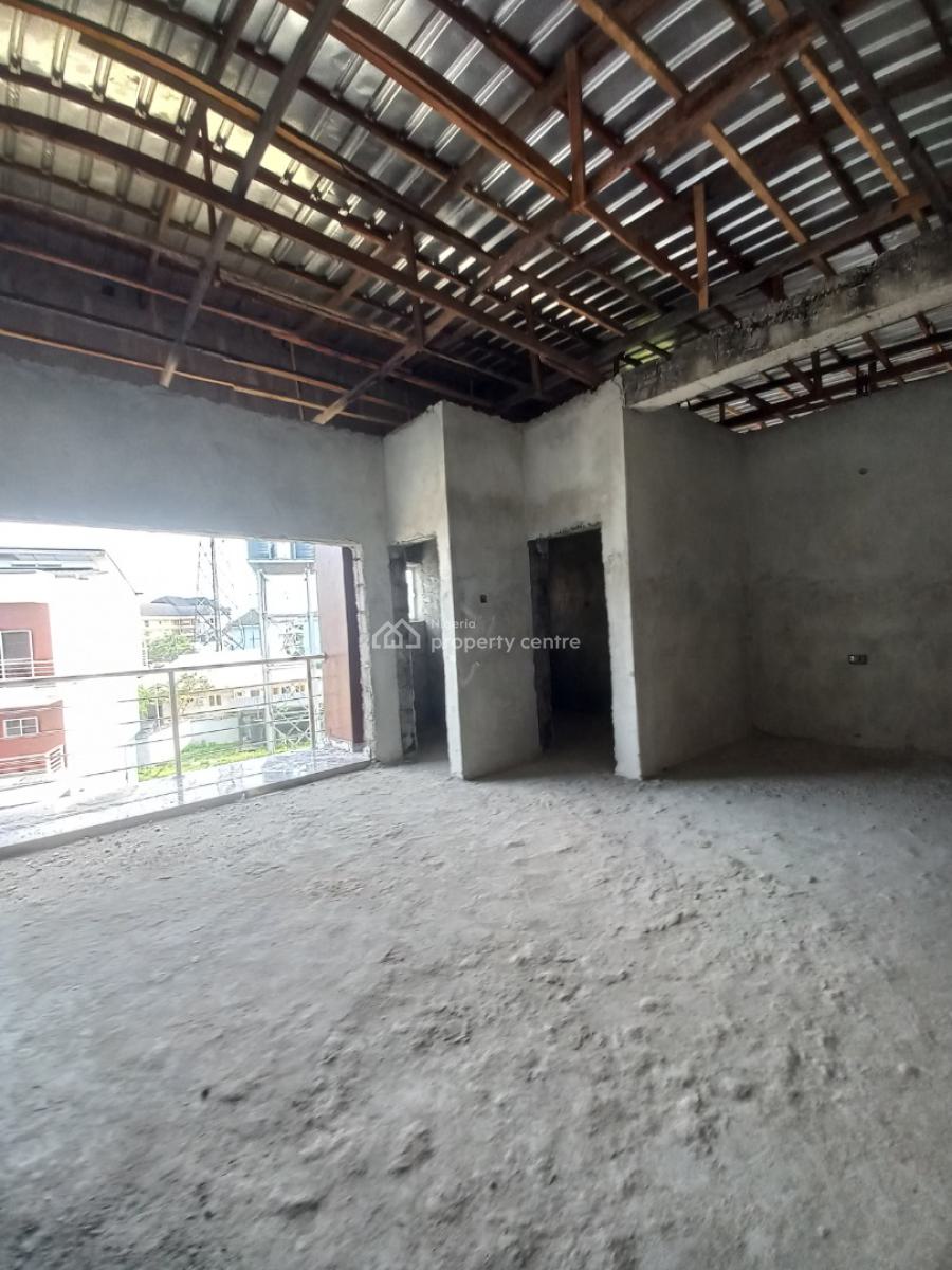 Newly Built 4 Bedroom Terrace Duplex (semi-carcass), Off G.u Akeh Road, Eliozu, Port Harcourt, Rivers, Terraced Duplex for Sale