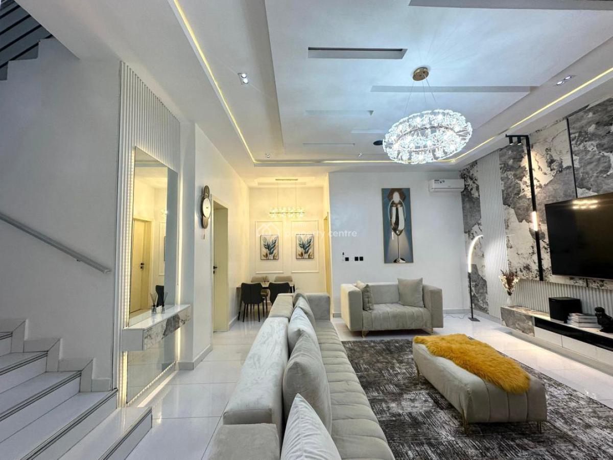 Lux 4bedroom Apartment in Ajah, Lekki Palm City Estate, Ajah, Lagos, Detached Duplex Short Let