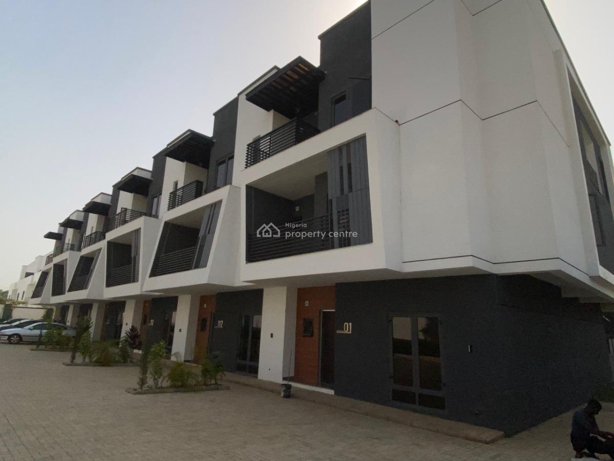 Spacious 4 Bedroom Terrace Duplex, Life Camp, Abuja, Terraced Duplex for Sale