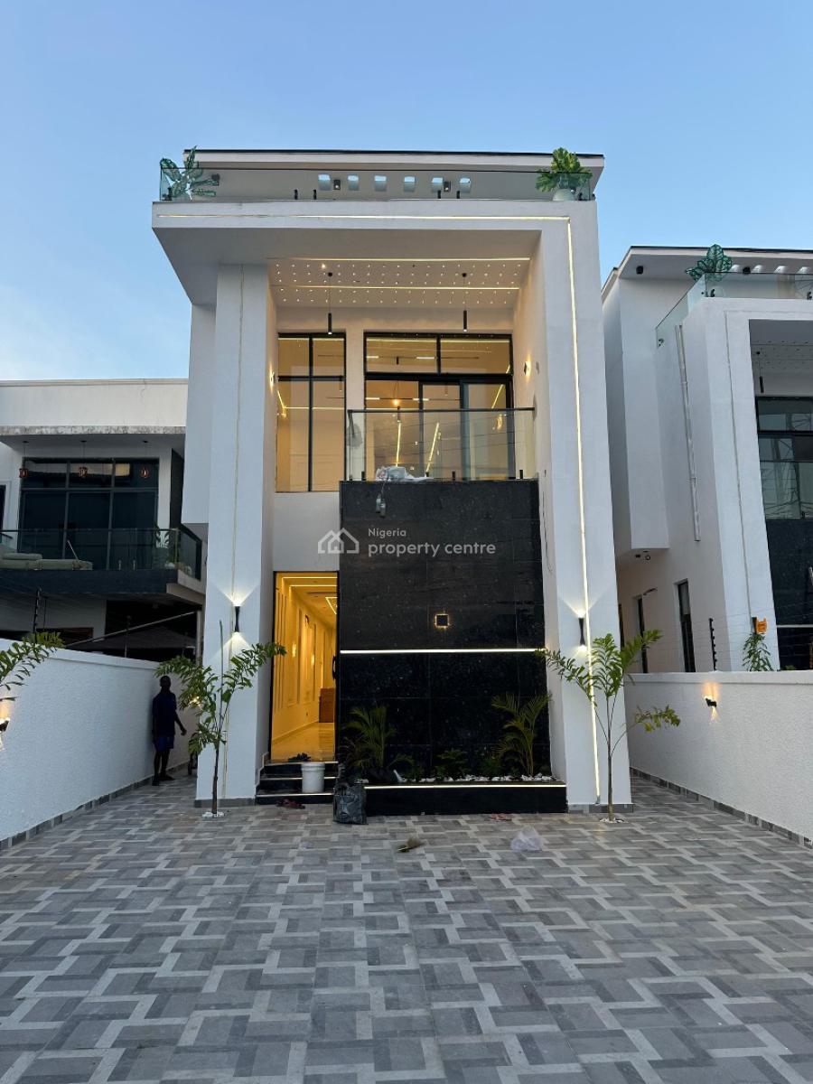 Luxury 5 Bedroom Fully Detached Duplex, Smart Home, Fully Fitted Kitchen, Water Heater, Clean Water, Swimming, Lekki Phase 1, Lekki, Lagos, Detached Duplex for Sale