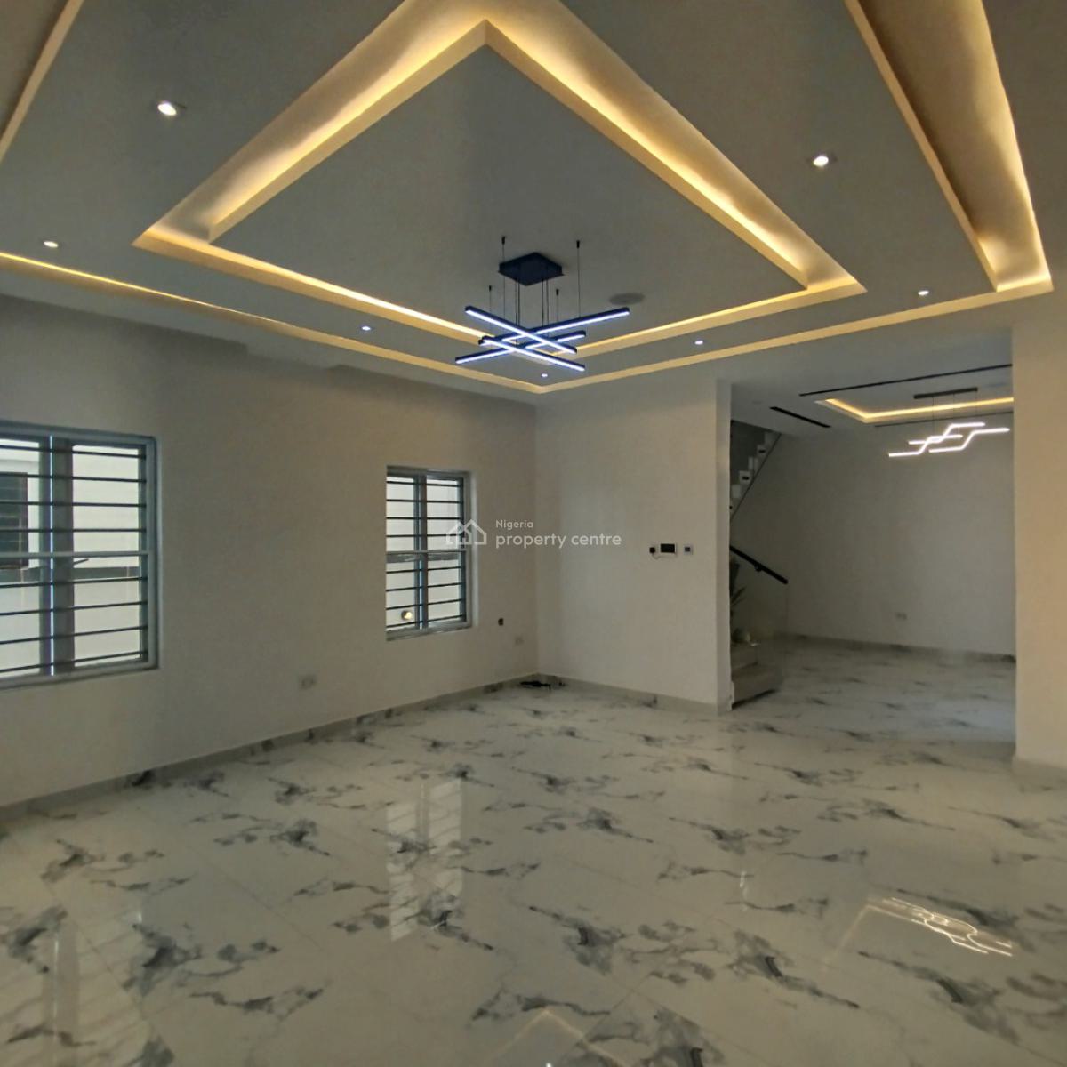 Luxury 5 Bedroom Fully Detached Duplex with Bq and Swimming Pool, Chevy View Estate, Lekki Expressway, Lekki, Lagos, Detached Duplex for Sale