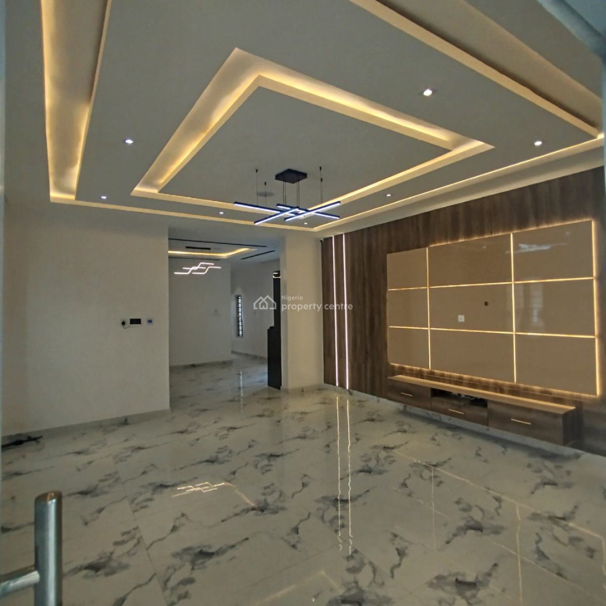 Luxury 5 Bedroom Fully Detached Duplex with Bq and Swimming Pool, Chevy View Estate, Lekki Expressway, Lekki, Lagos, Detached Duplex for Sale