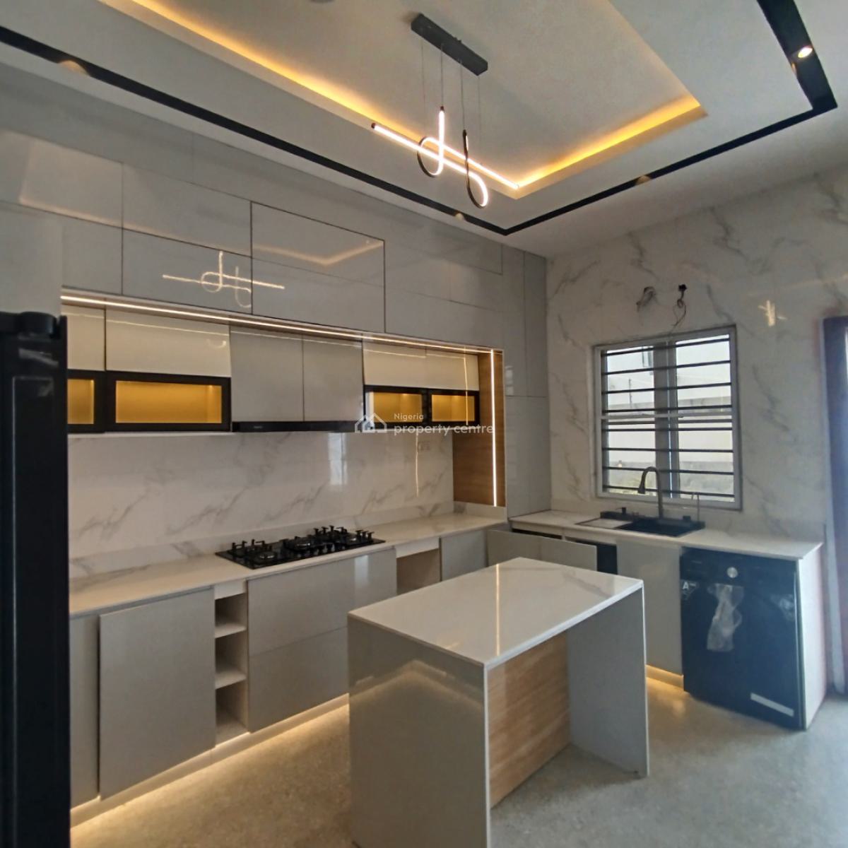 Luxury 5 Bedroom Fully Detached Duplex with Bq and Swimming Pool, Chevy View Estate, Lekki Expressway, Lekki, Lagos, Detached Duplex for Sale