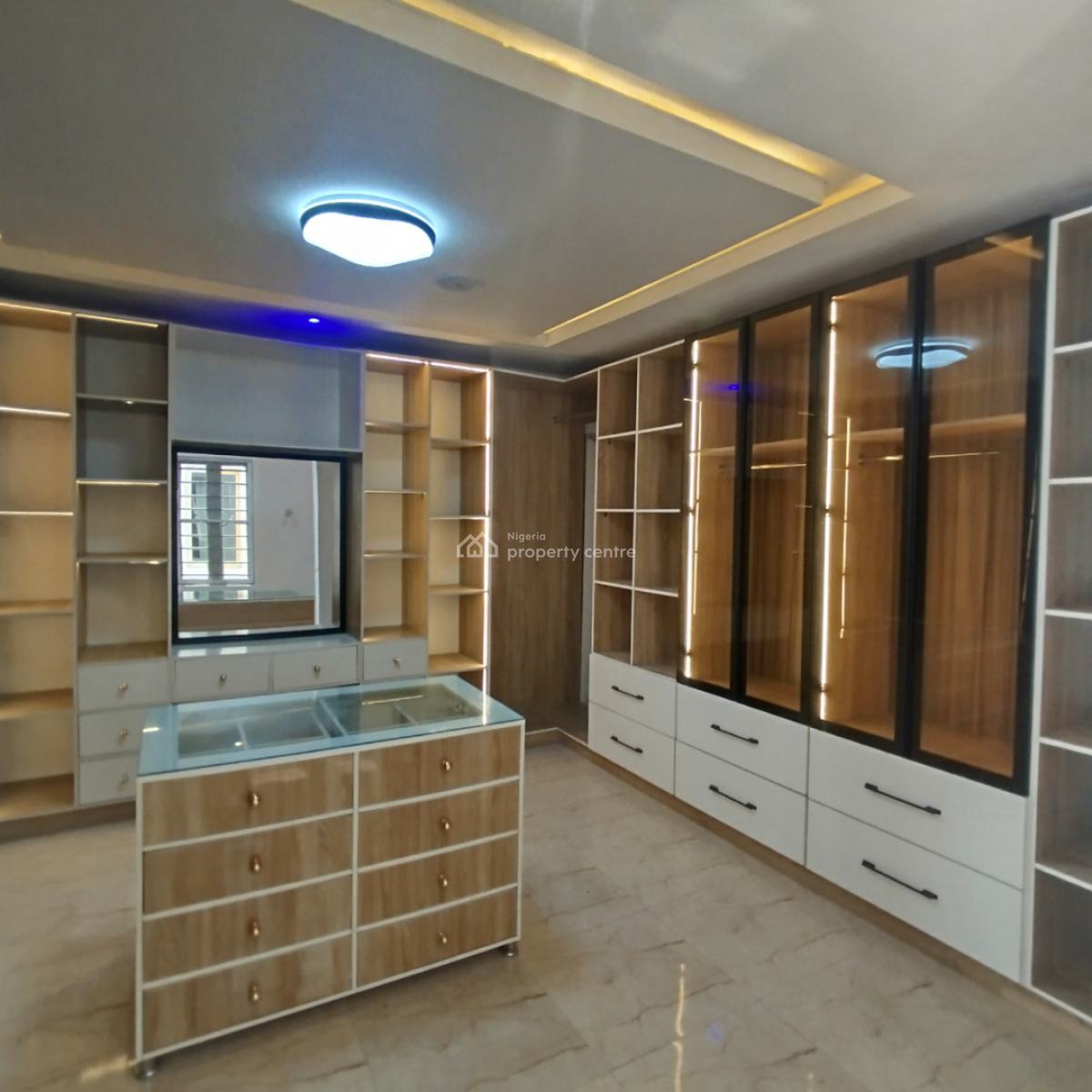 Luxury 5 Bedroom Fully Detached Duplex with Bq and Swimming Pool, Chevy View Estate, Lekki Expressway, Lekki, Lagos, Detached Duplex for Sale