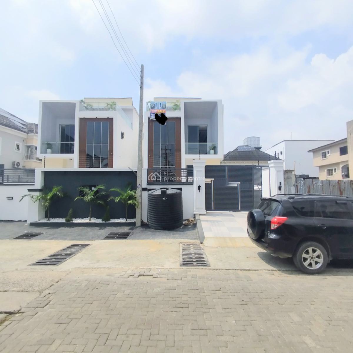 Luxury 5 Bedroom Fully Detached Duplex with Bq and Swimming Pool, Chevy View Estate, Lekki Expressway, Lekki, Lagos, Detached Duplex for Sale