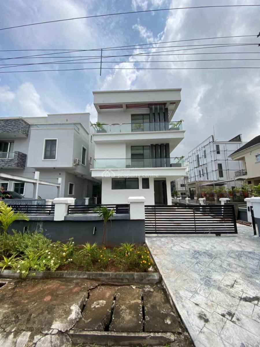 Massive 5 Bedroom Fully Detached Duplex with Bq, Osapa, Lekki, Lagos, Detached Duplex for Sale