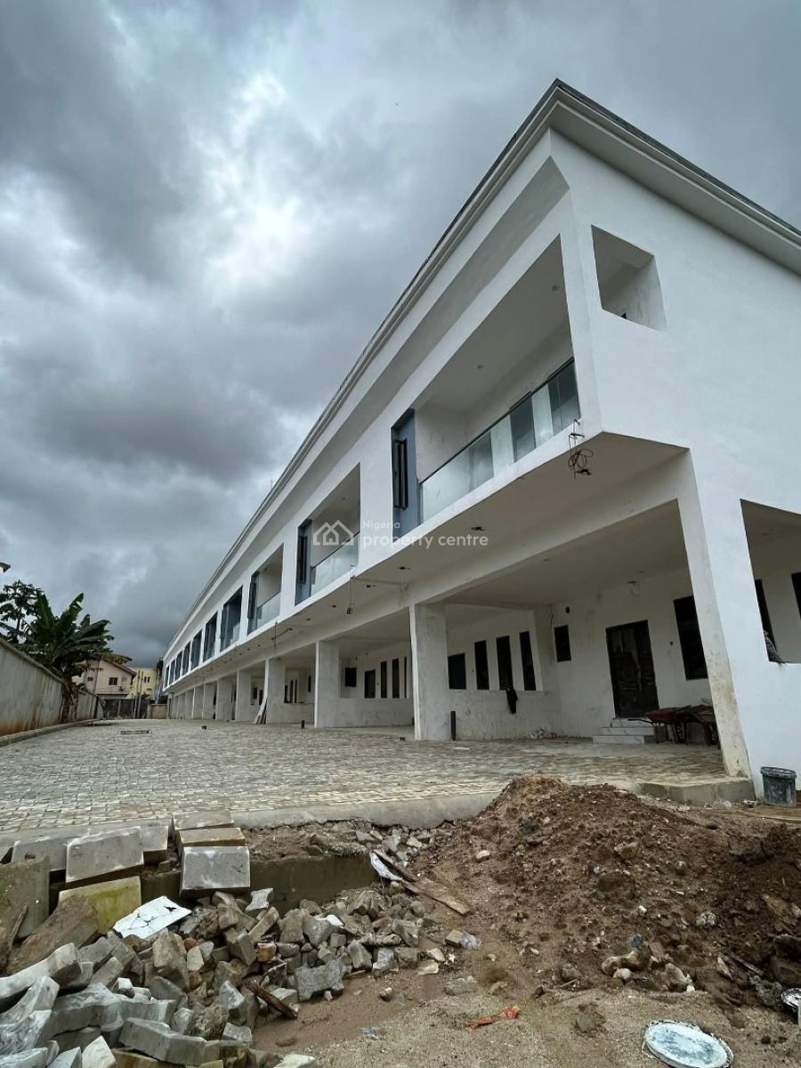4 Bedroom Terrace Duplexes with Pool, Eliozu, Port Harcourt, Rivers, Terraced Duplex for Sale
