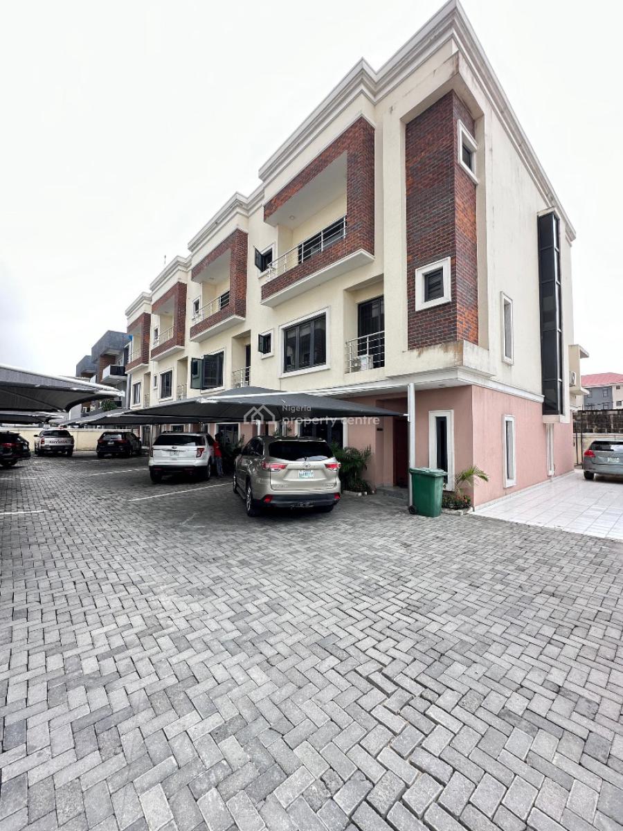 4 Bedroom Terraced Duplex with Communal Pool and Gym, Lekki Phase 1, Lekki, Lagos, Terraced Duplex for Sale