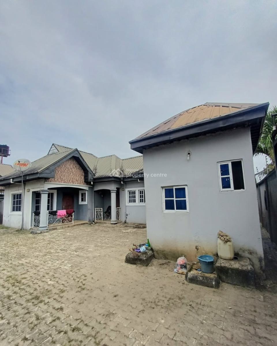 1 Unit 2 Bedroom 1 Unit 1 Bedroom 2 Units of Self- Contain & Gatehouse, Ozuoba, Port Harcourt, Rivers, Block of Flats for Sale