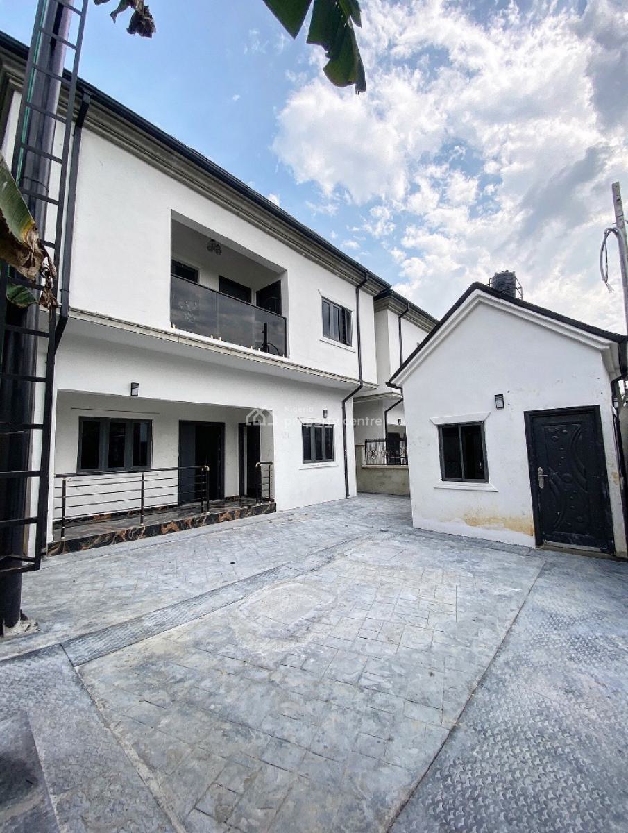 Newly Built 5 Bedroom Duplex with Gatehouse in Prestigious Estate, New Layout Opposite Naf Harmony Estate, Rukpakulusi, Port Harcourt, Rivers, Detached Duplex for Sale