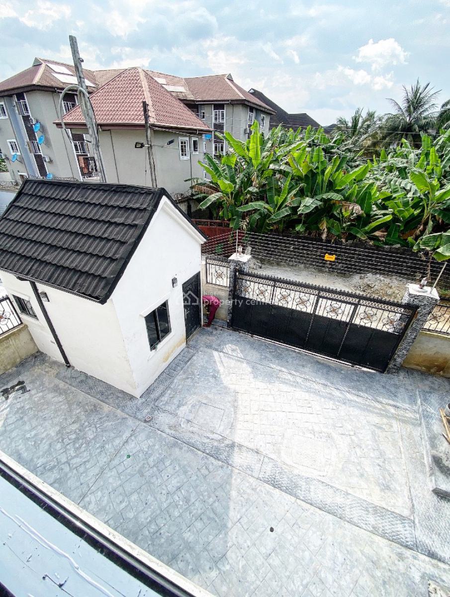 Newly Built 5 Bedroom Duplex with Gatehouse in Prestigious Estate, New Layout Opposite Naf Harmony Estate, Rukpakulusi, Port Harcourt, Rivers, Detached Duplex for Sale