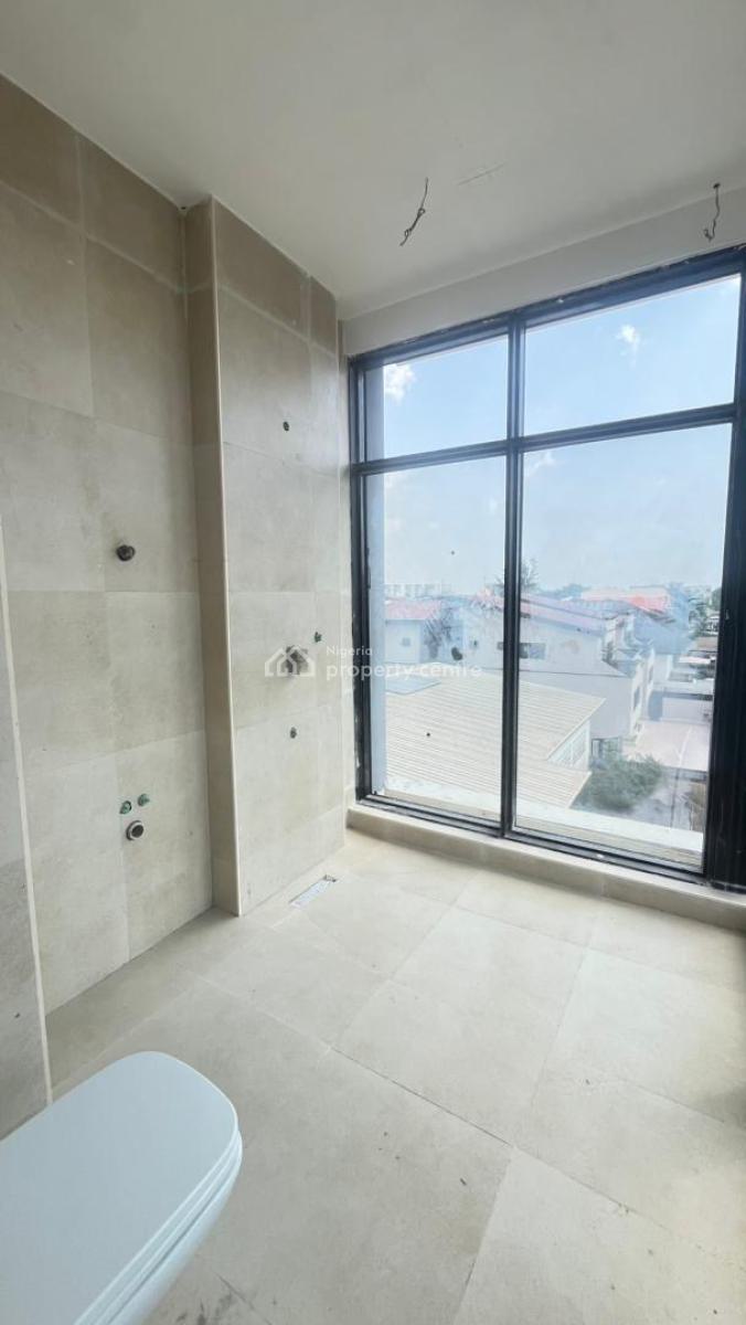 Newly Built 3 Serviced Bedroom Apartment with Bq in Serene Environment, Lekki Phase 1, Lekki, Lagos, Block of Flats for Sale