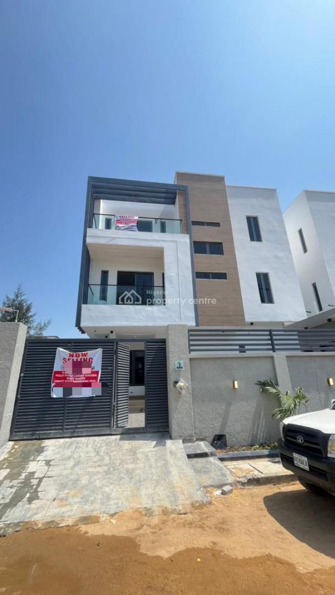 Elegant 5 Bedroom Fully Detached Duplex with Bq and Pool, Ikate, Lekki, Lagos, Detached Duplex for Sale