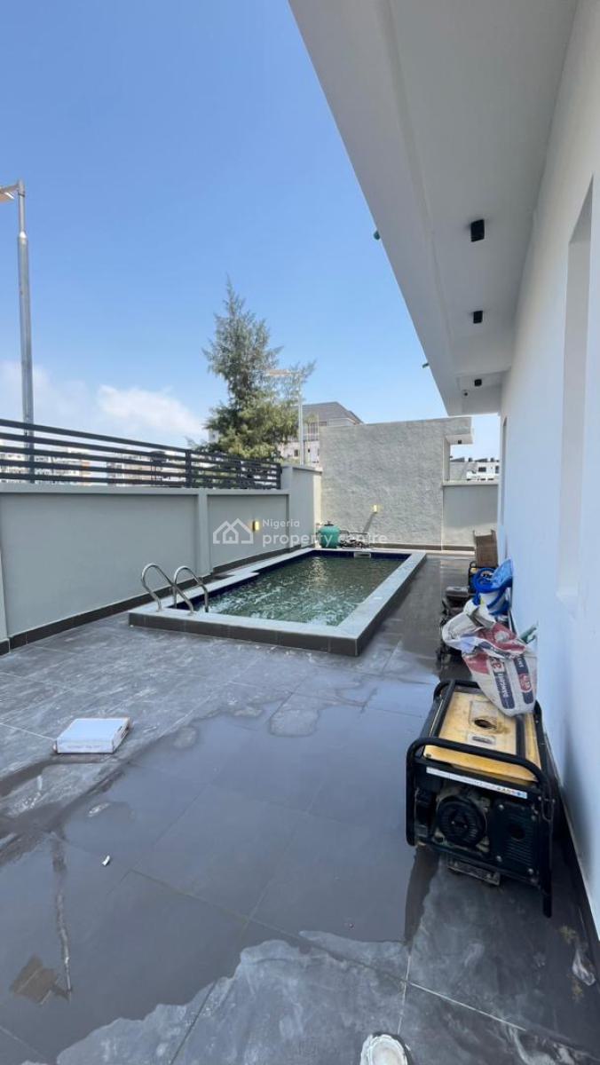 Elegant 5 Bedroom Fully Detached Duplex with Bq and Pool, Ikate, Lekki, Lagos, Detached Duplex for Sale