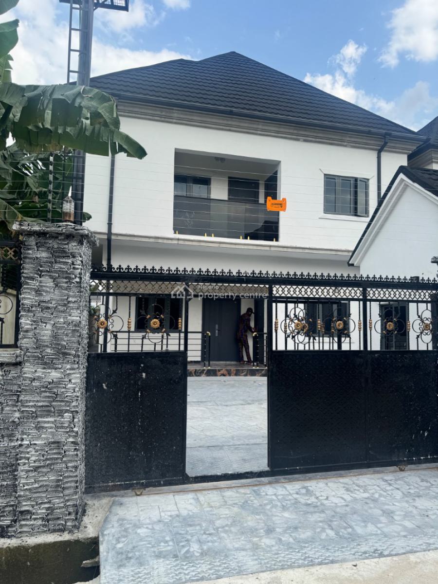 5 Bedroom Duplex with Gatehouse, Rukpakulusi New Layout Opposite Naf Harmony Estate, Rukpakulusi, Port Harcourt, Rivers, Detached Duplex for Sale