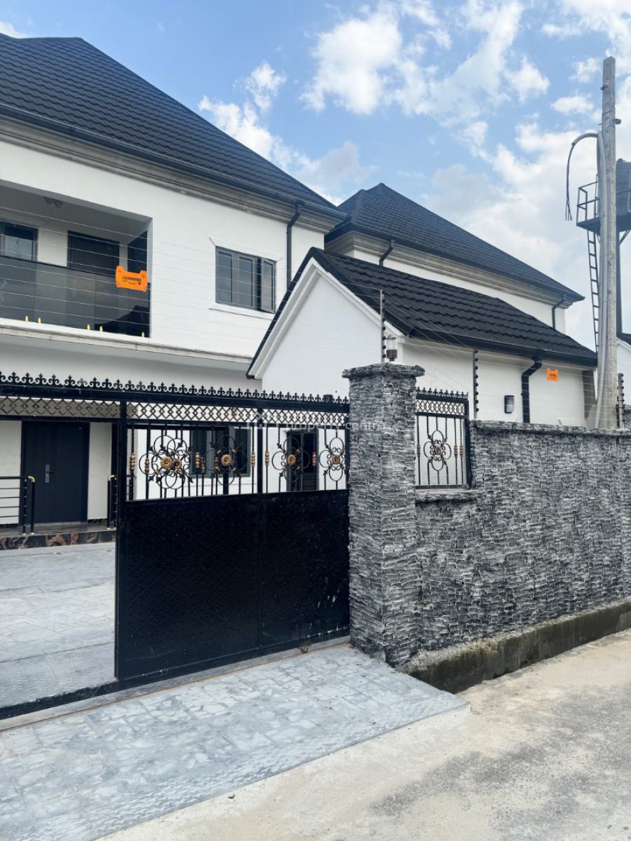5 Bedroom Duplex with Gatehouse, Rukpakulusi New Layout Opposite Naf Harmony Estate, Rukpakulusi, Port Harcourt, Rivers, Detached Duplex for Sale