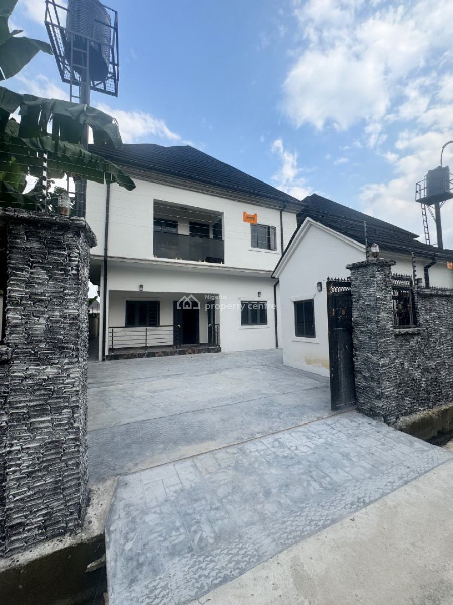 5 Bedroom Duplex with Gatehouse, Rukpakulusi New Layout Opposite Naf Harmony Estate, Rukpakulusi, Port Harcourt, Rivers, Detached Duplex for Sale