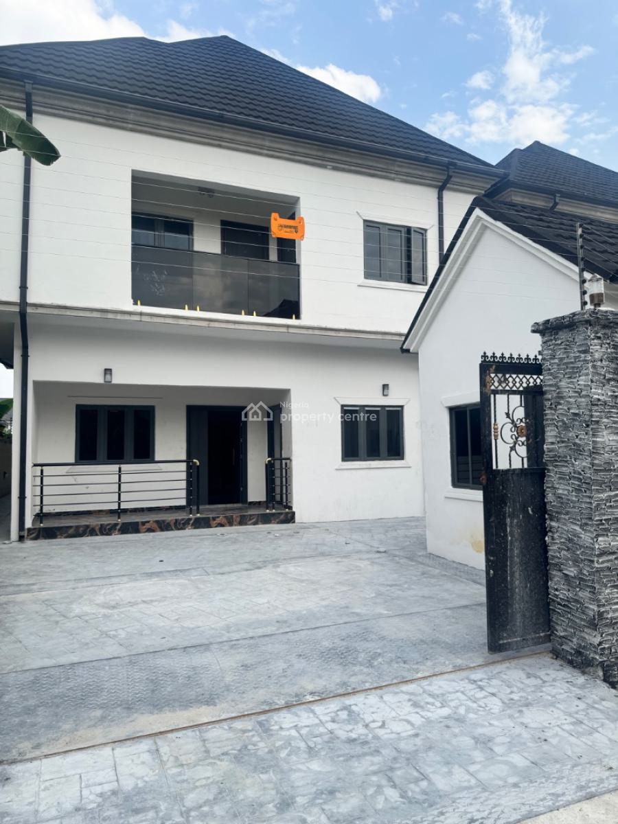 5 Bedroom Duplex with Gatehouse, Rukpakulusi New Layout Opposite Naf Harmony Estate, Rukpakulusi, Port Harcourt, Rivers, Detached Duplex for Sale